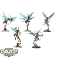 Sylvaneth - 5x Gossamid Archers - teilweise bemalt
