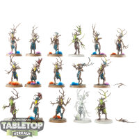 Sylvaneth - 16x Dryads - teilweise bemalt