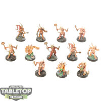 Death Guard - 12x Poxwalkers - bemalt