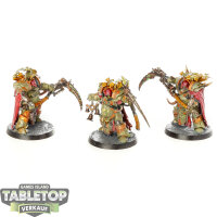 Death Guard - 3x Deathshroud Terminators - bemalt