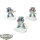 Space Marines - 3 x Primaris Eradicators - teilweise bemalt