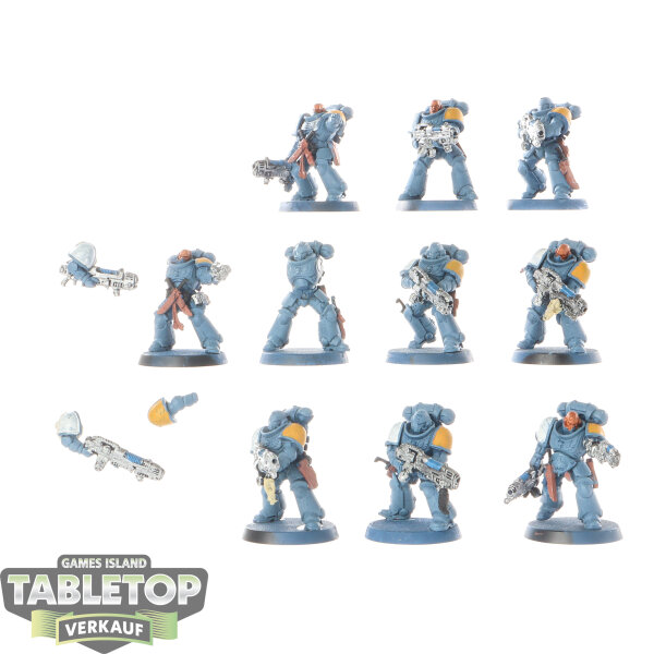 Space Wolves - 10 x Primaris Hellblasters - teilweise bemalt