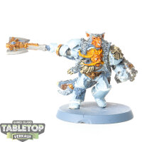 Space Wolves - Logan Grimnar klassisch - bemalt