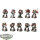 Blood Angels - 10 x Tactical Squad klassisch - teilweise bemalt