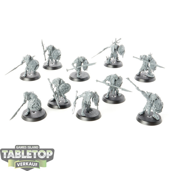 Orruk Warclans - 10x Gutrippaz - unbemalt