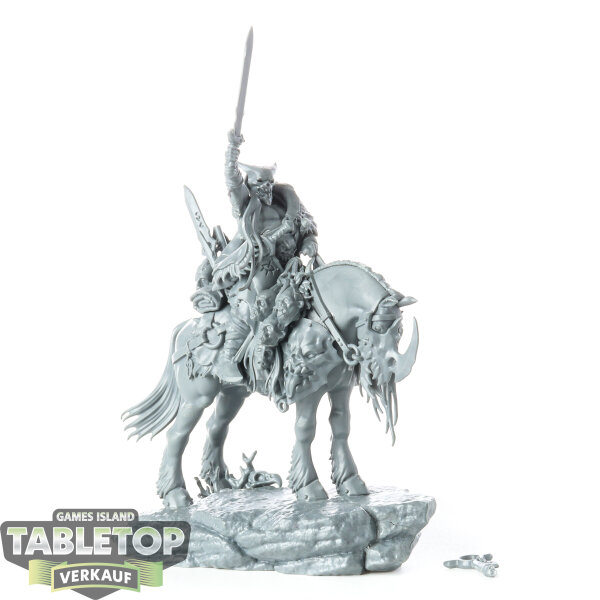 Slaves to Darkness - Darkoath Chieftain on Warsteed - unbemalt