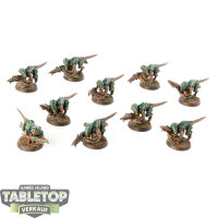 Tyraniden - 10x Termagants klassisch - bemalt