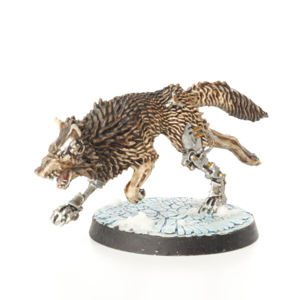 Space Wolves - Cyberwolf - bemalt