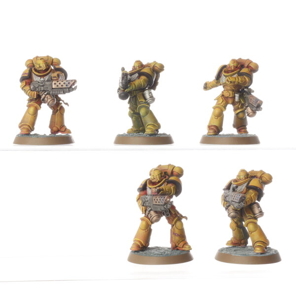 Space Marines - 5 x Infernus Squad - bemalt