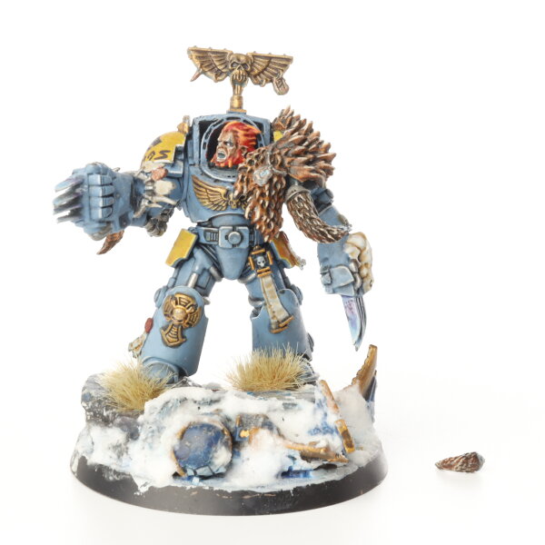 Space Wolves - Terminator Captain - bemalt