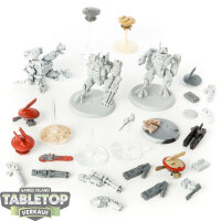 Tau Empire - 3x XV8 Crisis Battlesuit Team - teilweise...