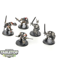 Grey Knights - 5 Terminator Squad - teilweise bemalt