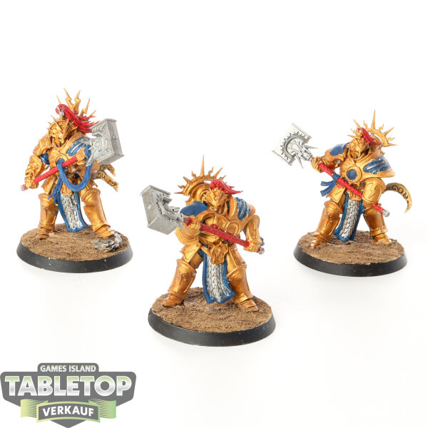 Stormcast Eternals - 3 Retributors - bemalt