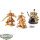 Adeptus Custodes - 3 x Allarus Custodians - teilweise bemalt