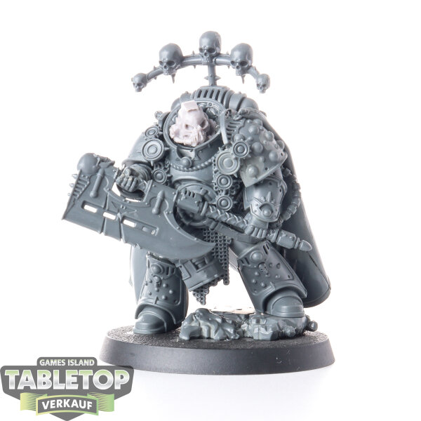 Horus Heresy - Night Lords Legion Praetor with Power Axe - unbemalt