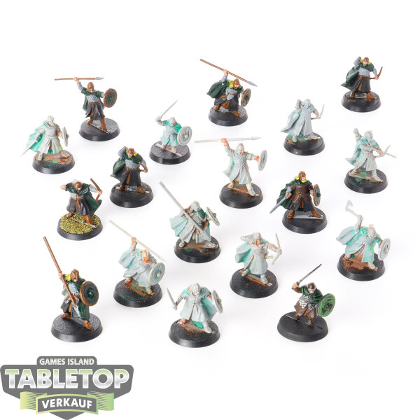 HdR Figuren - Gut - 18 x Warriors of Rohan klassisch - teilweise bemalt