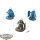 Ultramarines - 3x Bladeguard Veterans - teilweise bemalt