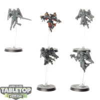 Adepta Sororitas - 5x Seraphim Squad - teilweise bemalt