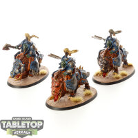 Orruk Warclans - 3x Gore-gruntas - bemalt
