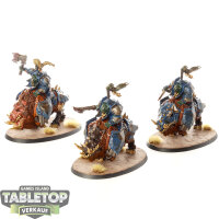 Orruk Warclans - 3x Gore-gruntas - bemalt