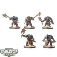 Orruk Warclans - 5x Brutes - bemalt