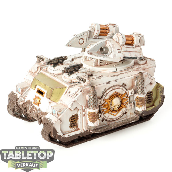 Horus Heresy - Death Guard Legion Scorpius Missile Tank - bemalt