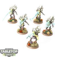 Sylvaneth - 5 x Tree-Revenants - bemalt