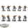 Astra Militarum - 10 x Cadian Shock Troops (Classic) - teilweise bemalt