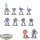 Space Marines - 10 x Tactical Squad - bemalt
