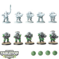 Leagues of Votann - 10 x Hearthkyn Warriors - teilweise...