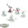 Genestealer Cults - 5x Aberrants - teilweise bemalt
