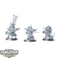 Orruk Warclans - 3x Man-Skewer Boltboyz - unbemalt