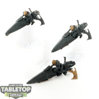 Aeldari - 3x Windriders - teilweise bemalt