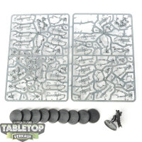Necrons - 10 x Necron Warriors - teilweise gebaut