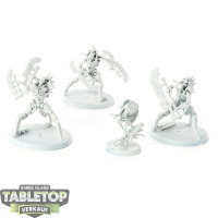 Necrons - 3 x Skorpekh Destroyers - grundiert