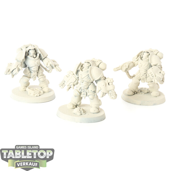 Space Marines - 3 x Primaris Aggressors - grundiert