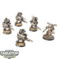 Chaos Space Marines - 5 x Havocs klassisch - bemalt
