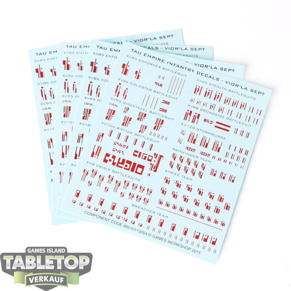 Tau Empire - Transfers Sheet - Sonstiges