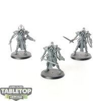 Adepta Sororitas - 3x Paragon Warsuits - unbemalt