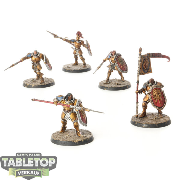 Stormcast Eternals - 5x Vindictors - bemalt