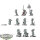Adepta Sororitas - 10x Dominion Squad - teilweise bemalt