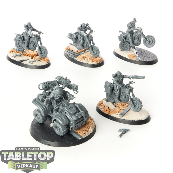 Genestealer Cults - 5x Atalan Jackals - unbemalt