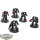 Space Marines - 5 Terminator Squad - teilweise bemalt