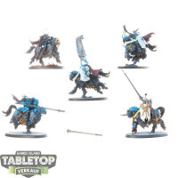 Slaves to Darkness - 5 Chaos Knights - teilweise bemalt