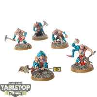 Genestealer Cults - 5x Aberrants - bemalt