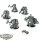 Space Wolves - 5x Wolf Guard Terminators - unbemalt