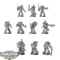 Space Wolves - 10x Grey Hunters - unbemalt