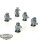 Space Wolves - 5x Devastator Squad - unbemalt