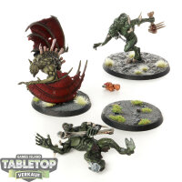 Flesh-eater Courts - 3x Crypt Horrors - bemalt