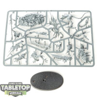 Skaven - Clawlord on Gnaw-beast - im Gussrahmen